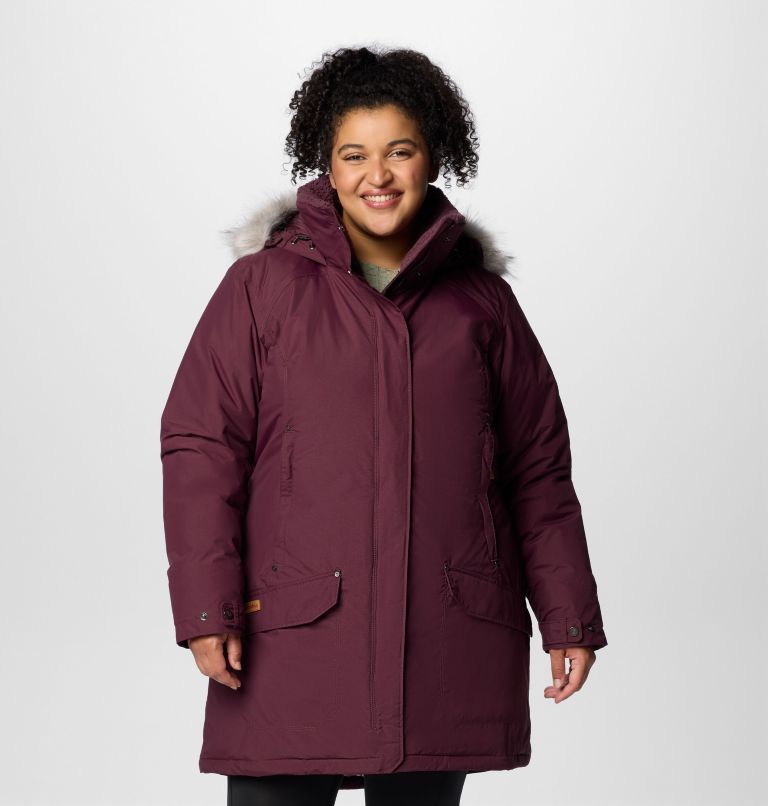 Women's Icelandite TurboDown II Jacket - Plus Size, Color: Moonvista, image 1