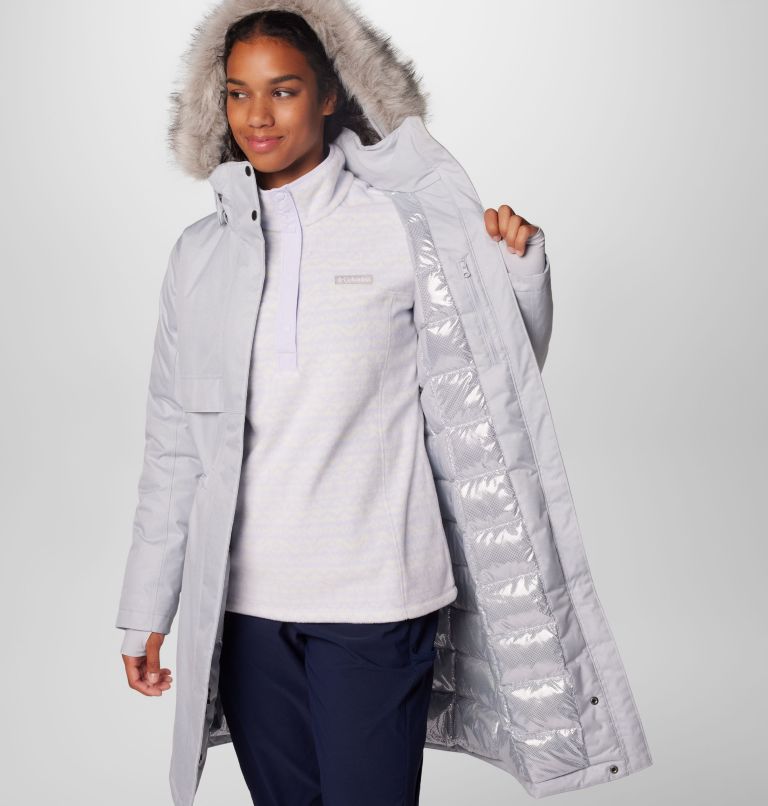 Gray down coat online