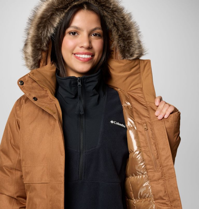 Columbia long down winter jacket online