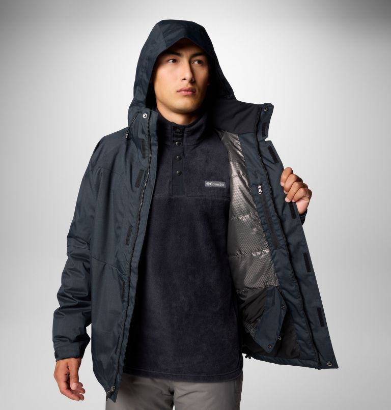 Men's Alpine Action II Jacket, Color: Black, image 7
