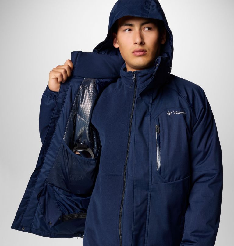 Men's Alpine Action II Jacket, Color: Collegiate Navy, image 6