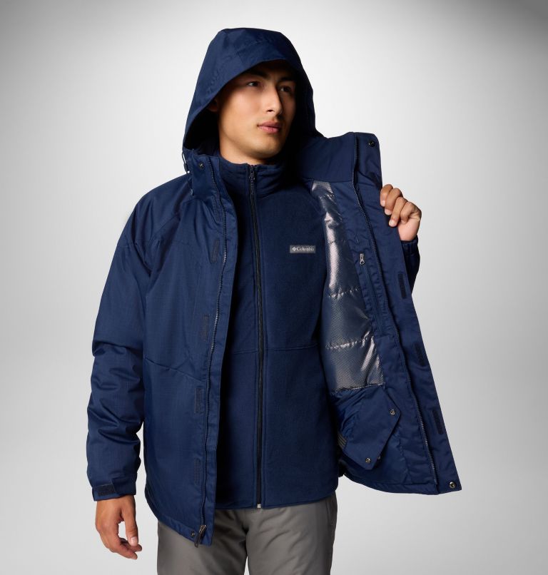 Men's Alpine Action II Jacket, Color: Collegiate Navy, image 7