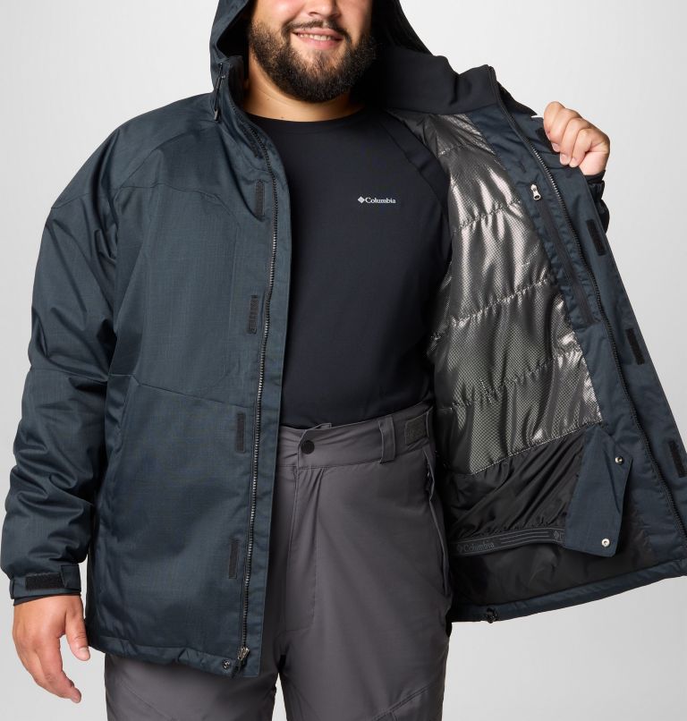 Manteau Alpine Action II pour hommes – Tailles fortes, Color: Black, image 9