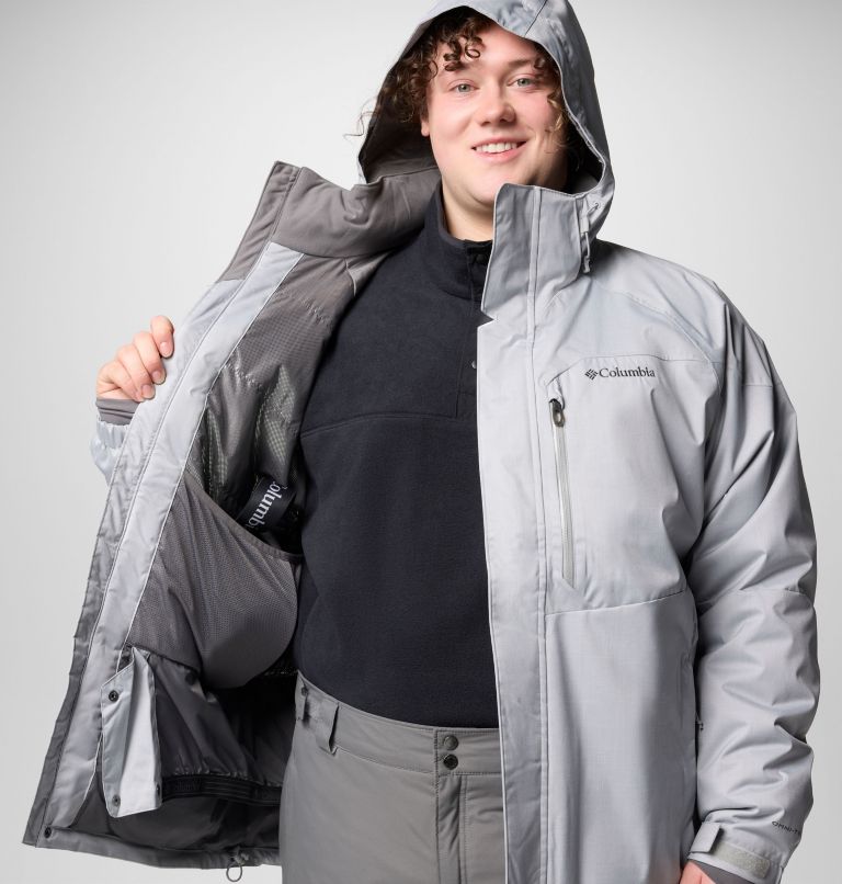 Men's Alpine Action II Jacket - Big, Color: Columbia Grey, image 8