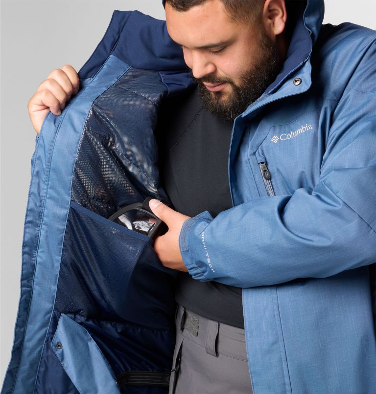 Manteau Alpine Action II pour hommes – Tailles fortes, Color: Dark Mountain, image 9