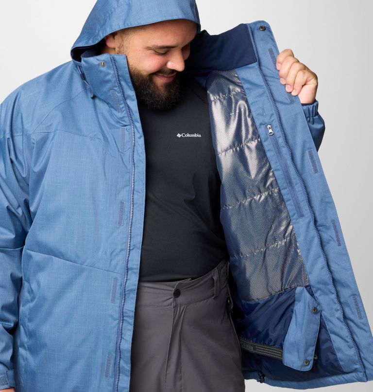 Manteau Alpine Action II pour hommes – Tailles fortes, Color: Dark Mountain, image 10