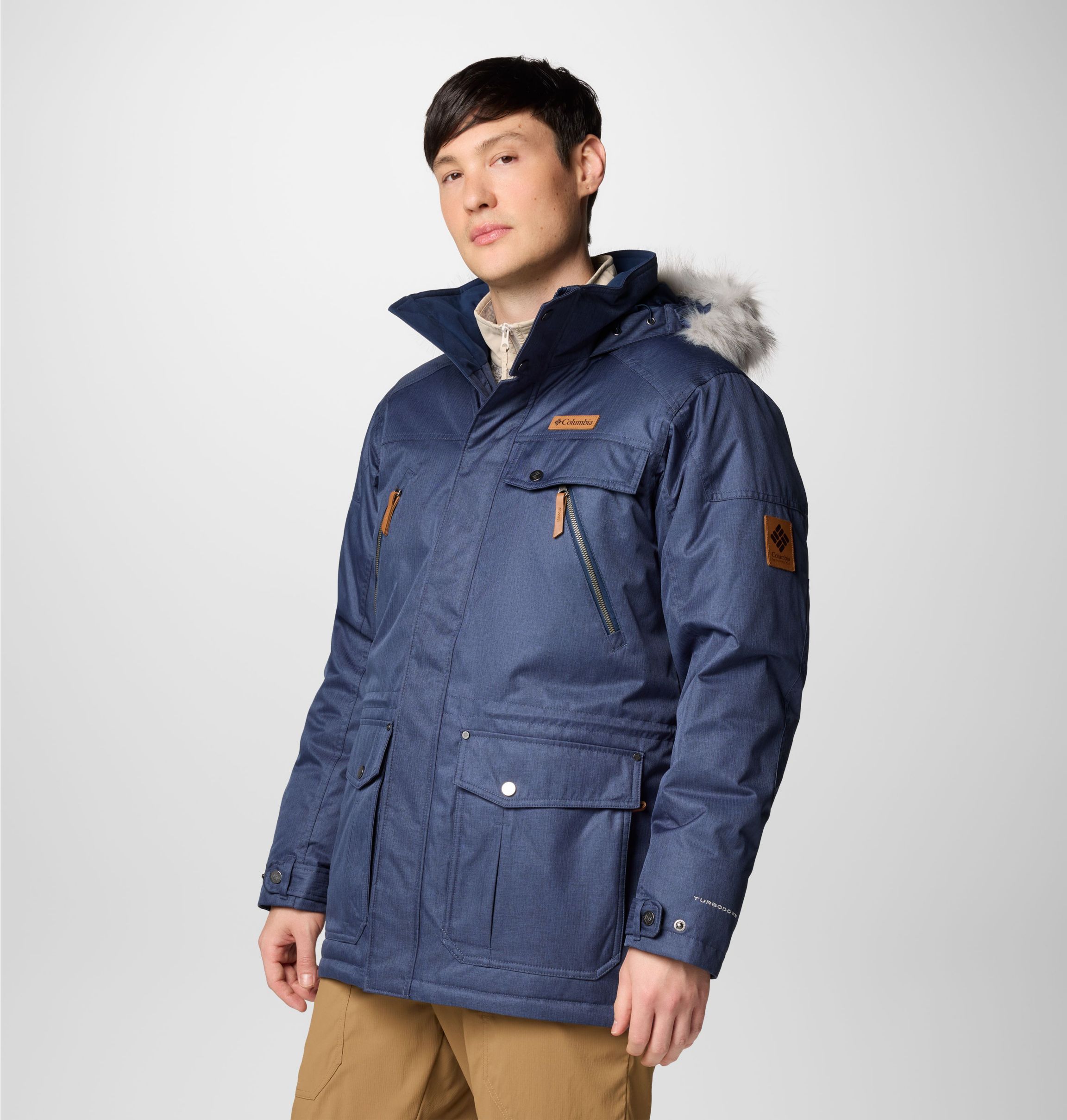 Men s Barlow Pass TurboDown II Waterproof Down Jacket Columbia Sportswear