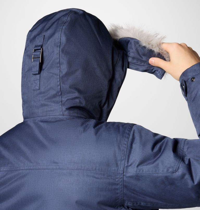 Men's Barlow Pass TurboDown II Waterproof Down Jacket, Color: Collegiate Navy, image 6