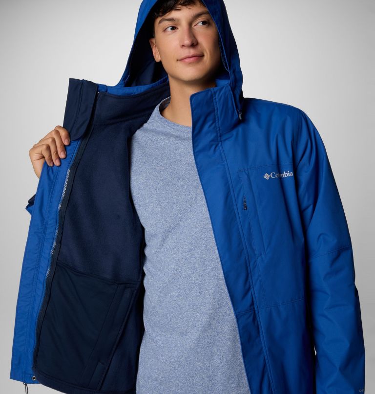 Men's Gulfport II Interchange Jacket, Color: Mountain Blue, image 10