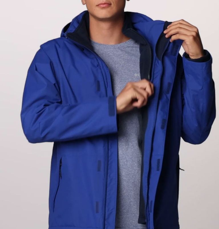 Men's Gulfport II Interchange Jacket - Tall, Color: Mountain Blue
