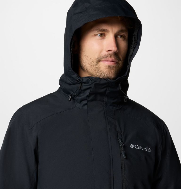 Men's Snow Glide II Interchange Jacket, Color: Black, image 5