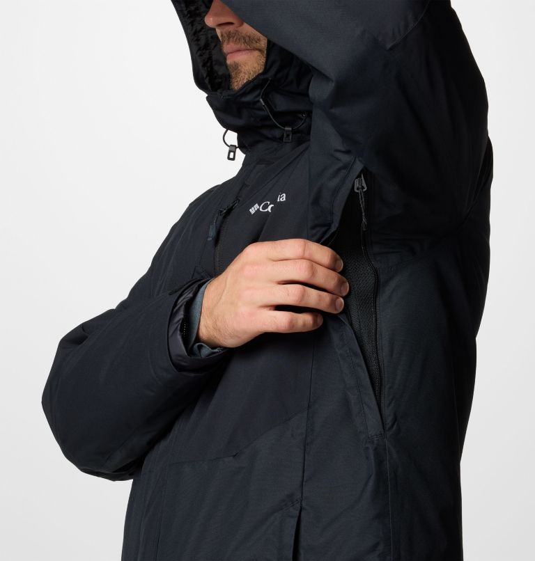 Men's Snow Glide II Interchange Jacket, Color: Black, image 6