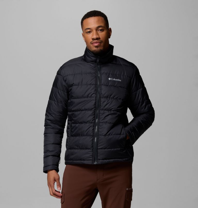 Men's Snow Glide II Interchange Jacket, Color: Stone Green, image 6