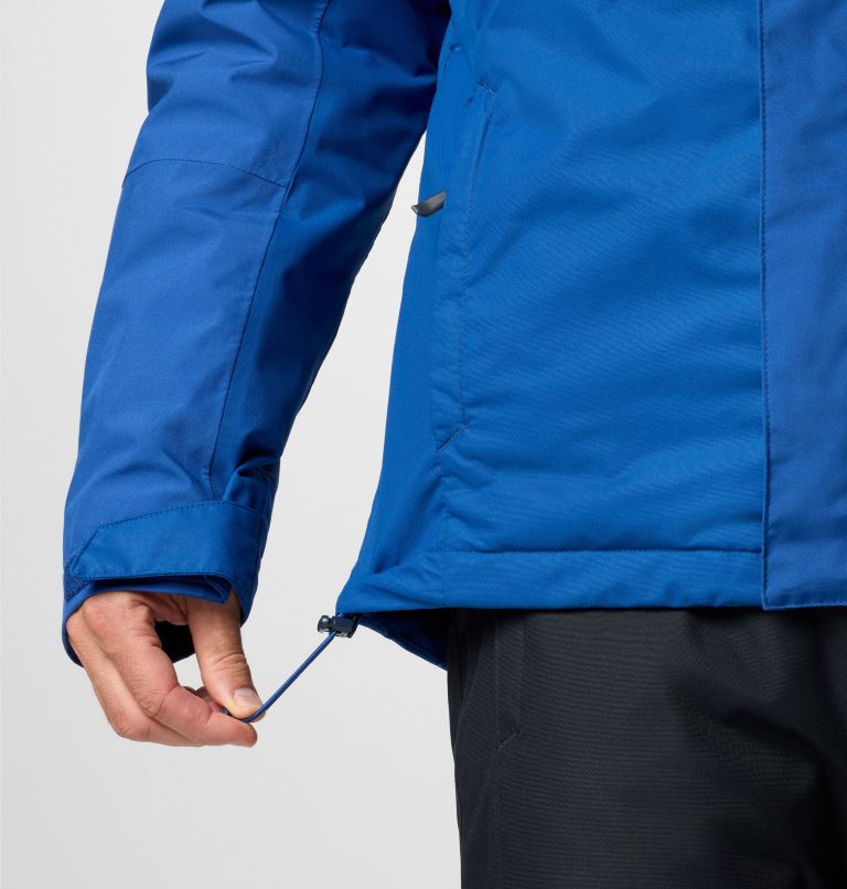 Men's Snow Glide II Interchange Jacket - Tall, Color: Mountain Blue, image 7