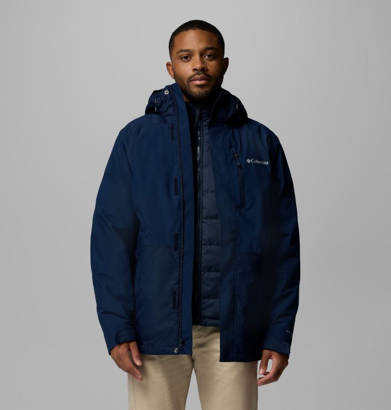 Men's Snow Glide II Interchange Jacket, Color: Collegiate Navy, image 5