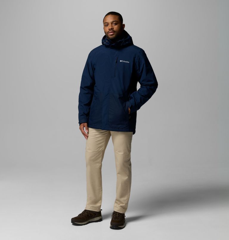 Men's Snow Glide II Interchange Jacket, Color: Collegiate Navy, image 2