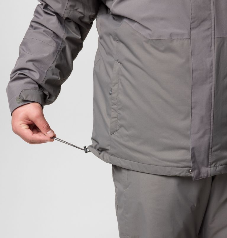 Men's Snow Glide II Interchange Jacket - Big, Color: City Grey, image 7