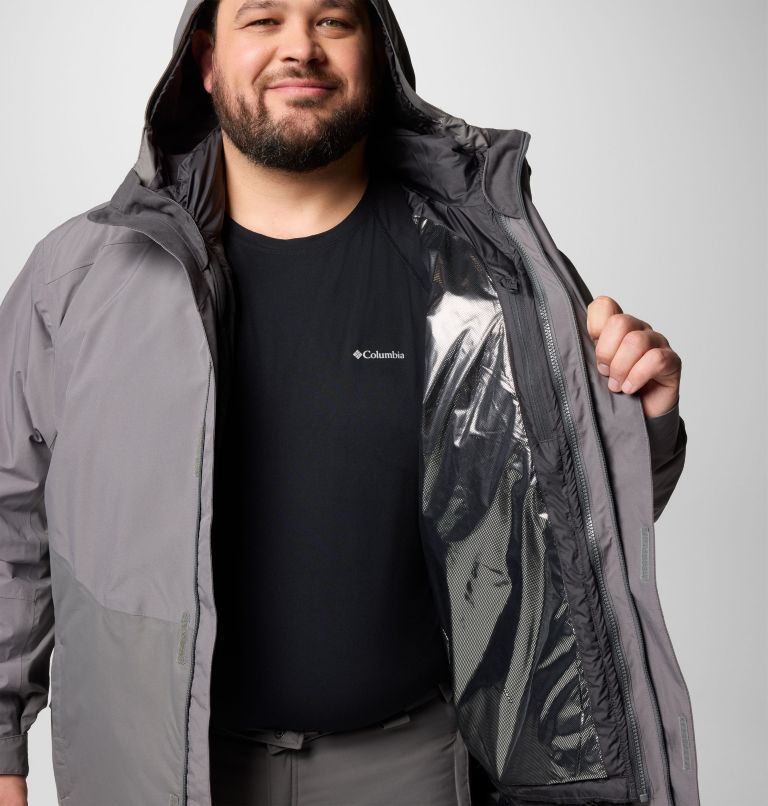Men's Snow Glide II Interchange Jacket - Big, Color: City Grey, image 8