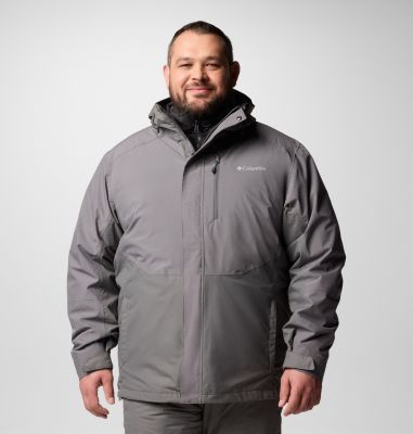 Columbia Outer West Gray Blue Thermal Coil 2024 Interchange Ski Snow Jacket S 4 6