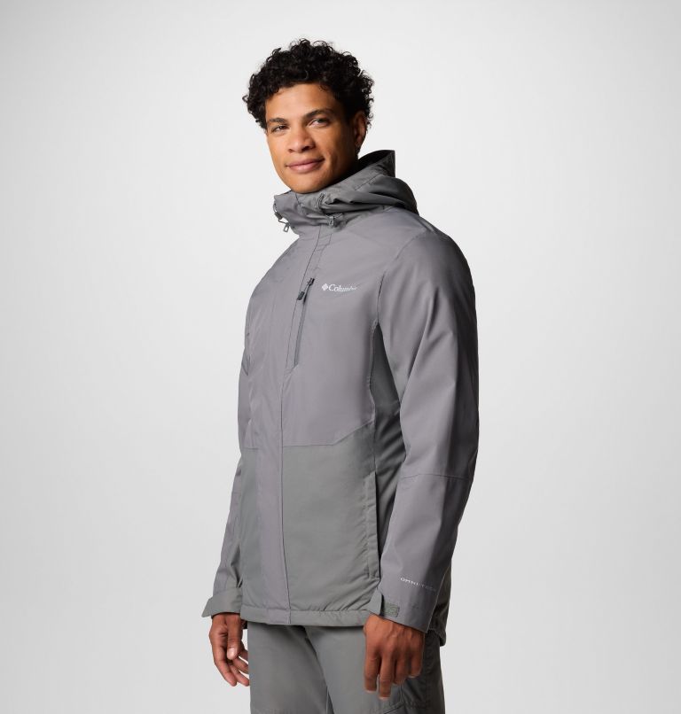 Men's Snow Glide II Interchange Jacket - Tall, Color: City Grey, image 4