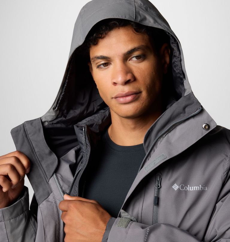 Men's Snow Glide II Interchange Jacket - Tall, Color: City Grey, image 5