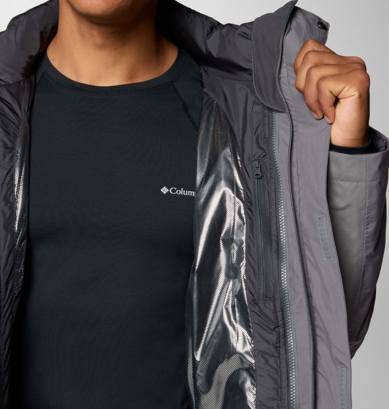 Men's Snow Glide II Interchange Jacket - Tall, Color: City Grey, image 6