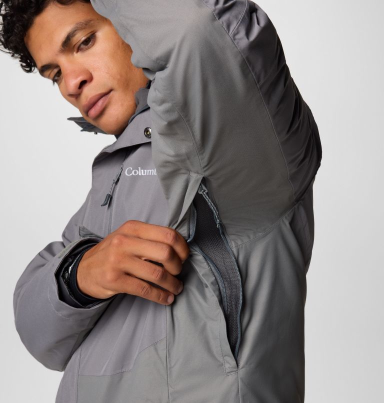 Men's Snow Glide II Interchange Jacket - Tall, Color: City Grey, image 9