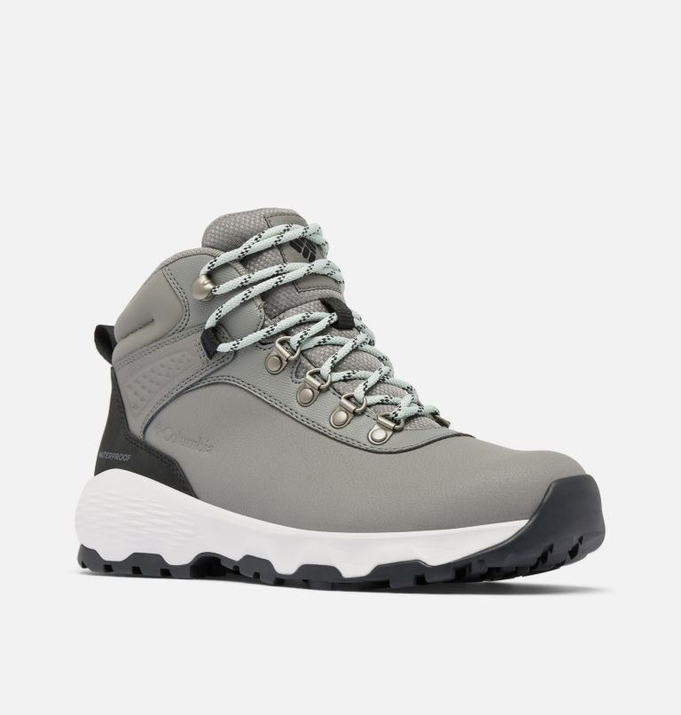 Women's Newton Wander LTR Boot - Wide, Color: Quarry, Cool Green, image 3
