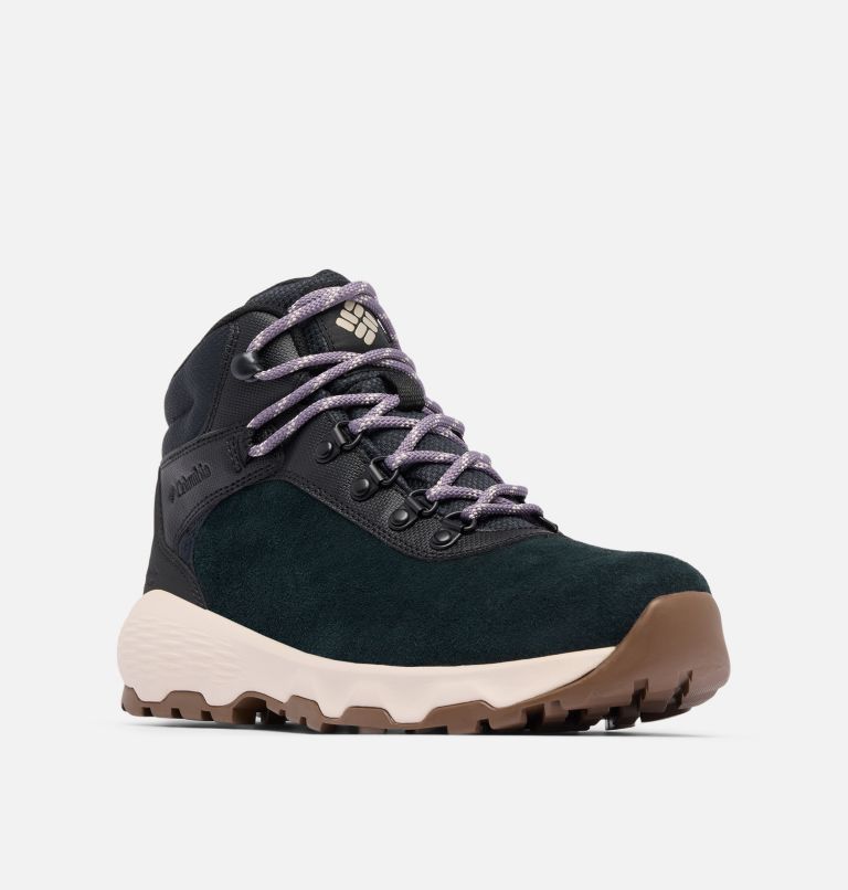 Women's Newton Wander Boot, Color: Black, Granite Purple, image 3