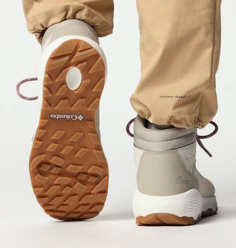 Botte de Marche Imperméable Newton Wander Femme, Color: Cloud Grey, Cool Green