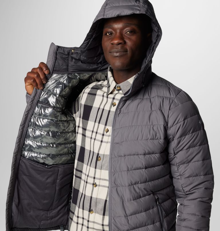 Veste à capuchon Slope Edge Homme | 023 | S, Color: City Grey, image 6