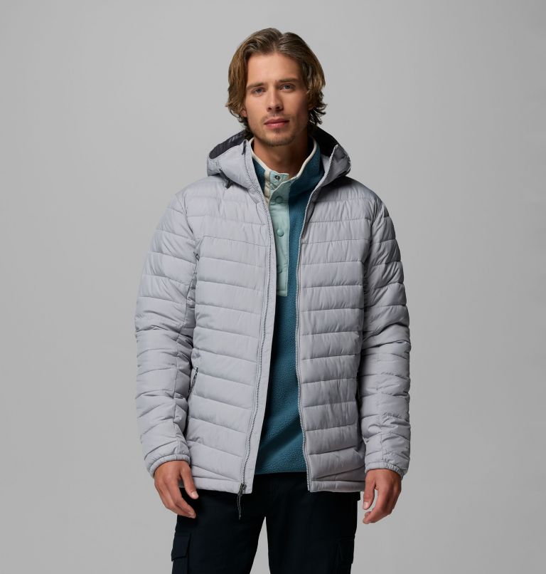Men's Slope Edge II Hooded Jacket, Color: Columbia Grey, image 5