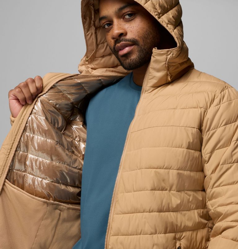 Men's Slope Edge II Hooded Jacket, Color: Canoe, image 6