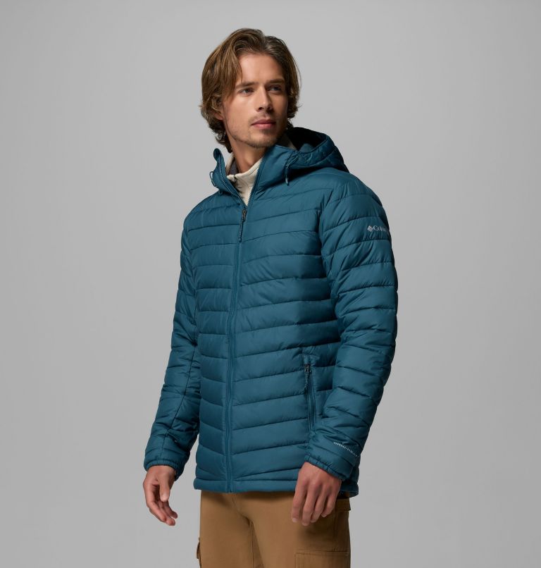 Men's Slope Edge II Hooded Jacket, Color: Everblue, image 4