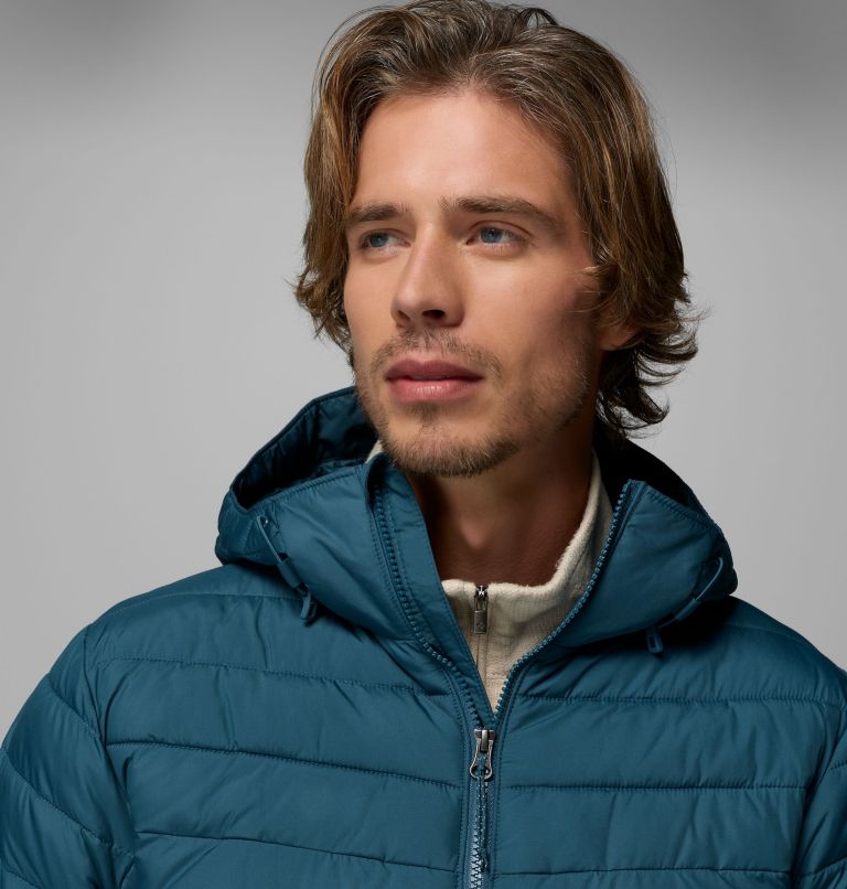 Men's Slope Edge II Hooded Jacket, Color: Everblue, image 7