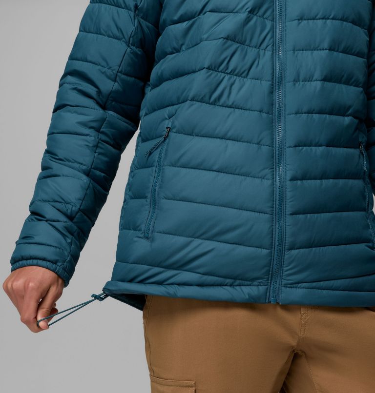 Men's Slope Edge II Hooded Jacket, Color: Everblue, image 8