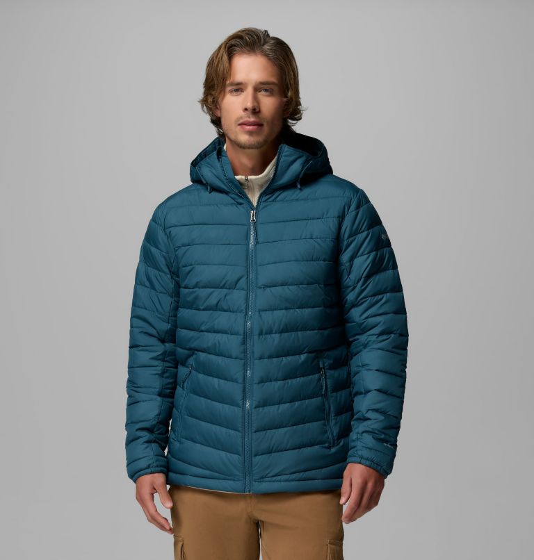 Men's Slope Edge II Hooded Jacket, Color: Everblue, image 1