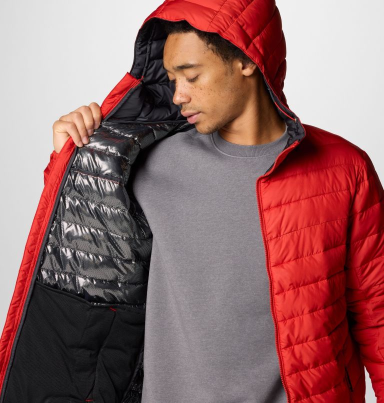 Veste à capuchon Slope Edge Homme | 698 | XXL, Color: Sail Red, image 6