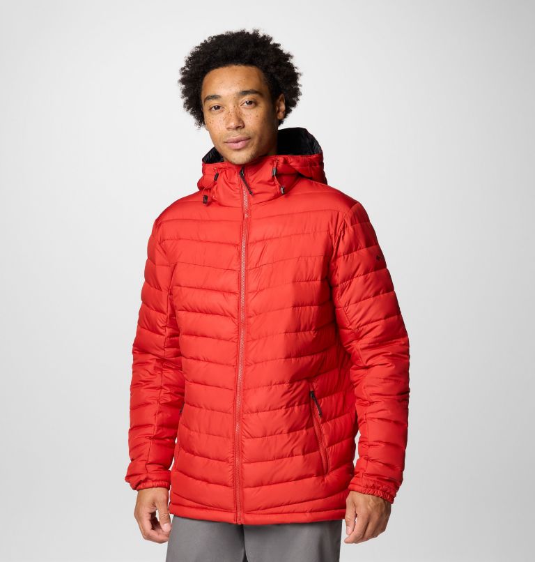 Veste à capuchon Slope Edge Homme | 698 | XXL, Color: Sail Red, image 1