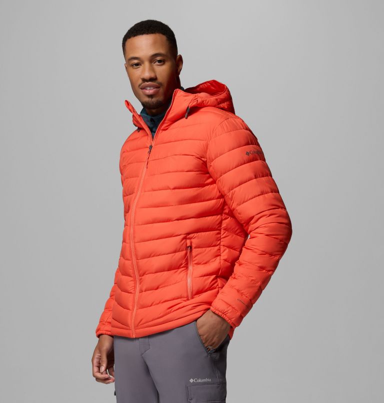 Men's Slope Edge II Hooded Jacket, Color: Zing, image 4