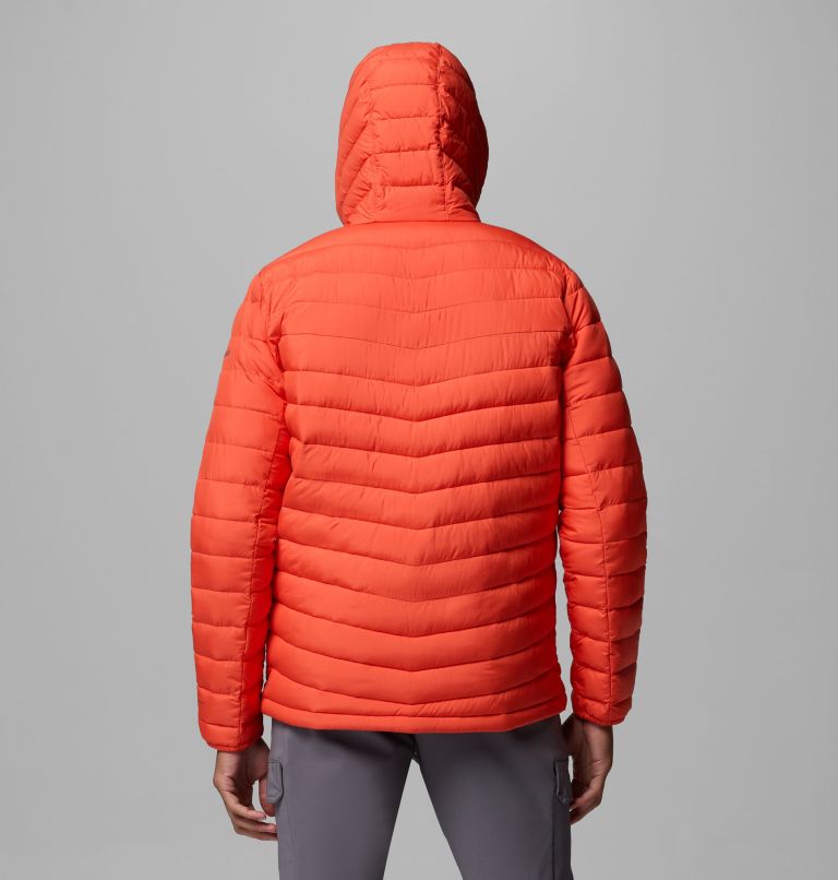 Men's Slope Edge II Hooded Jacket, Color: Zing, image 3