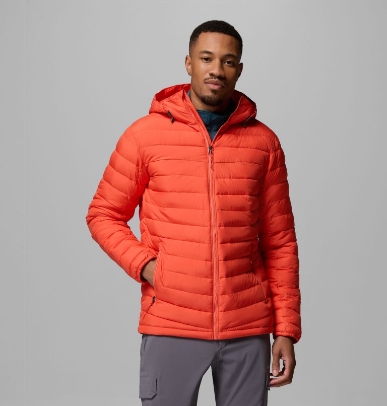 Men's Slope Edge II Hooded Jacket, Color: Zing, image 1