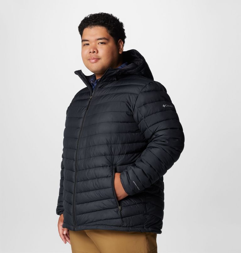 Manteau à capuchon Slope Edge II pour hommes – Tailles fortes, Color: Black, image 4
