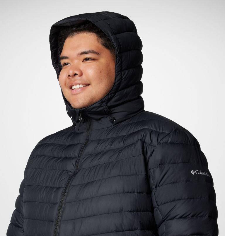 Manteau à capuchon Slope Edge II pour hommes – Tailles fortes, Color: Black, image 5