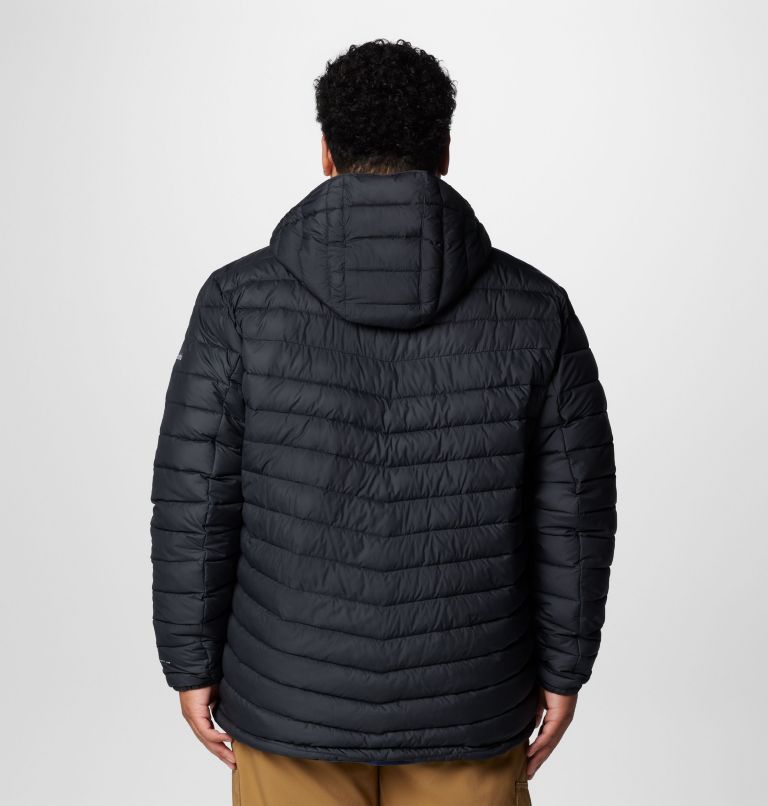 Manteau à capuchon Slope Edge II pour hommes – Tailles fortes, Color: Black, image 2