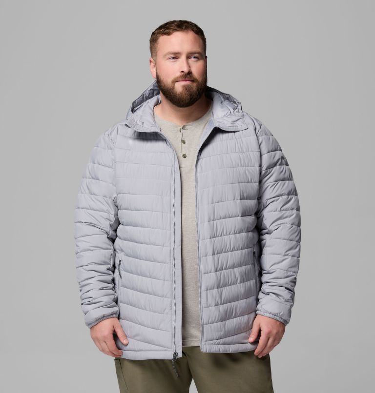 Men's Slope Edge II Hooded Jacket - Big, Color: Columbia Grey, image 5
