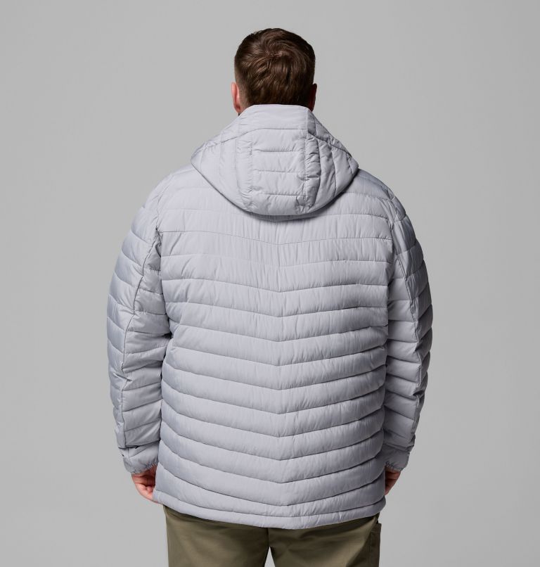 Men's Slope Edge II Hooded Jacket - Big, Color: Columbia Grey, image 3