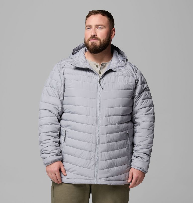 Men's Slope Edge II Hooded Jacket - Big, Color: Columbia Grey, image 1