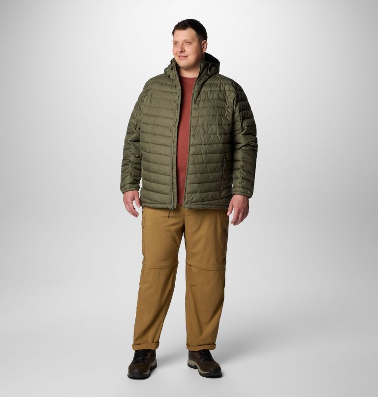 Men's Slope Edge II Hooded Jacket - Big, Color: Stone Green, image 3