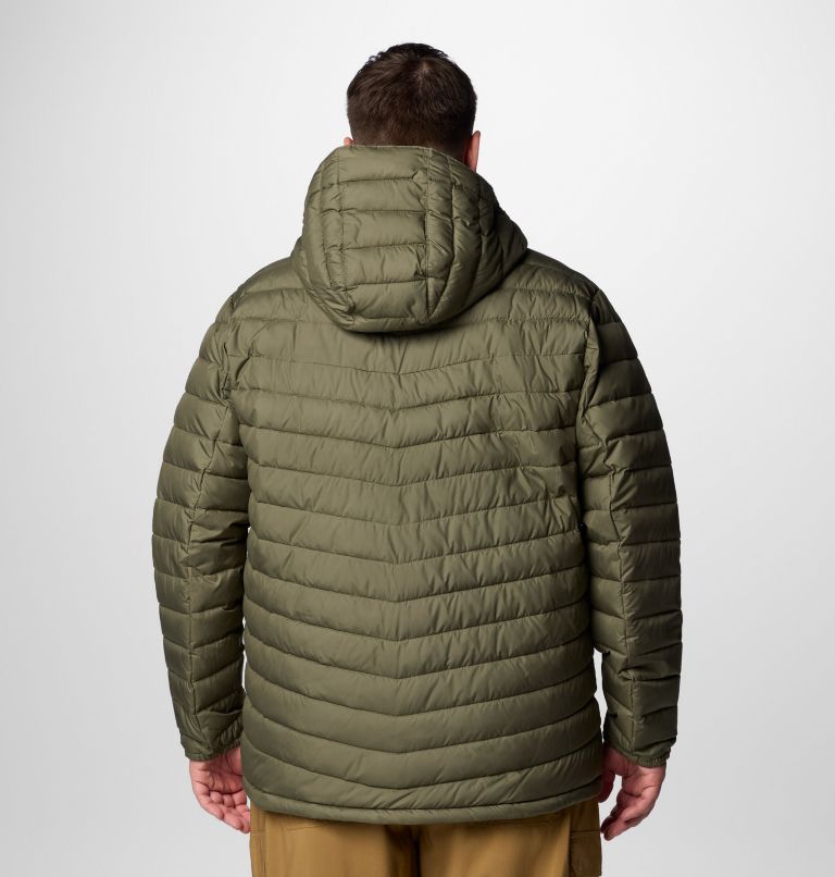 Men's Slope Edge II Hooded Jacket - Big, Color: Stone Green, image 2